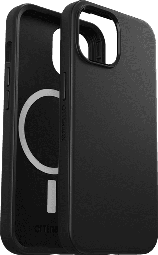 OtterBox Symmetry Apple iPhone 15 Back Cover Zwart Met MagSafe