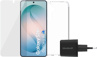 Samsung Galaxy S26 Plus 512GB Lichtblauw 5G + Compleet Accessoirepakket