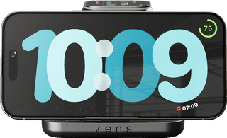 Zens 2-in-1 MagSafe met Qi2 Draadloze Oplader 45W met Standaard en Watch Stand