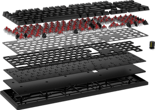 Corsair K70 RGB Core Gaming Keyboard QWERTY Black