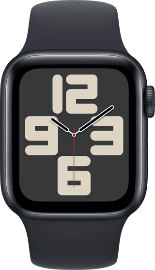 Apple Watch SE (2022) 4G 40mm Midnight Aluminium Sportband S/M