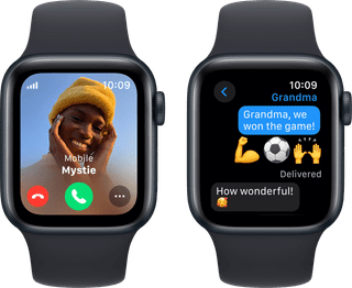 Apple Watch SE (2022) 4G 40mm Midnight Aluminium Sportband S/M
