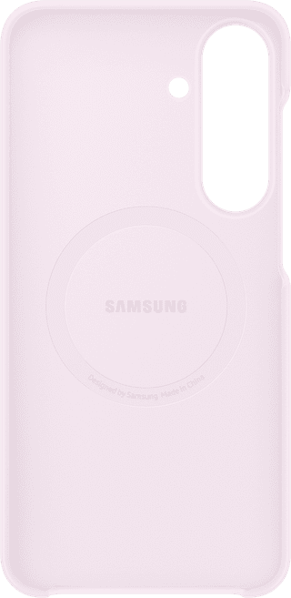 Samsung Galaxy S26 FE Siliconen Back Cover met Magneet Roze