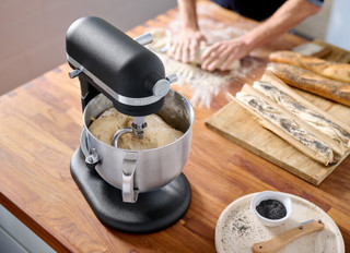 KitchenAid Artisan Bowl-Lift 5KSM70SHXEBK Vulkaanzwart