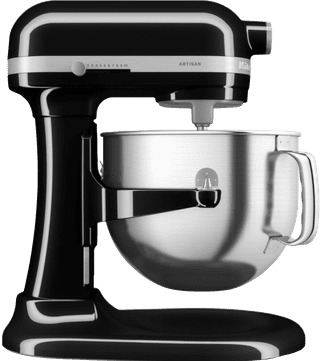 KitchenAid Artisan Bowl-Lift 5KSM70SHXEOB Onyx Zwart
