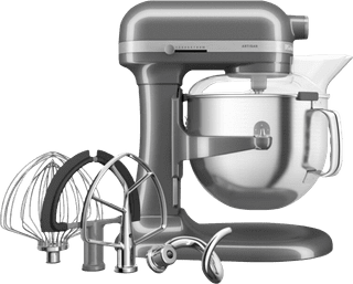 KitchenAid Artisan Bowl-Lift 5KSM70SHXEMS Medallion Silver