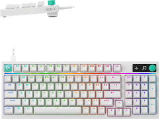 Logitech G316 X 98 Bedrade Gaming Toetsenbord Qwerty Wit
