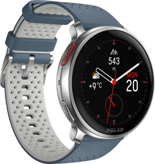 Polar Vantage V3 Zilver/Blauw