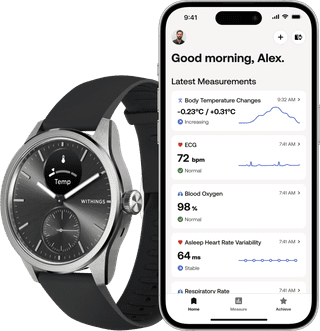 Withings Scanwatch 2 Zwart 42 mm