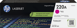 HP 220A LaserJet Toner Cartridge Magenta