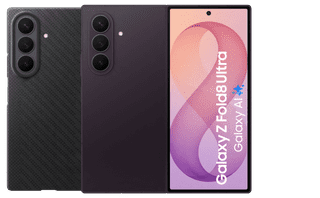 Samsung Galaxy Z Fold 8 Ultra 256GB Paars 5G + Carbon Back Cover met Magneet Zwart