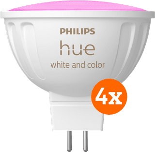 Philips Hue Spot White and Color MR16 4-pack