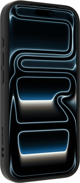 BlueBuilt Protective Back Cover met Standaard iPhone 18 Pro Zwart