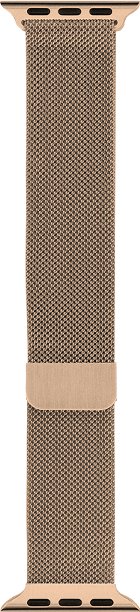 BlueBuilt Milanese Watch Strap Gold for Apple Watch 40/41/42mm