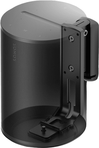 Flexson Era 100 Wall Mount Black Single