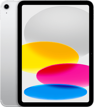 Refurbished iPad (2022) 64GB Wifi + 5G Zilver (Zo goed als nieuw)