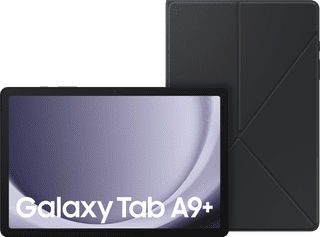 Samsung Galaxy Tab A9 Plus 11 inches 64GB WiFi Gray + Book Case Black