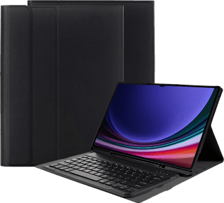 Just in Case Premium Samsung Galaxy Tab S10 Ultra / S9 Ultra Keyboard Cover QWERTY Black