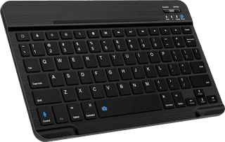 Just in Case Premium Samsung Galaxy Tab S10 Ultra / S9 Ultra Keyboard Cover QWERTY Black