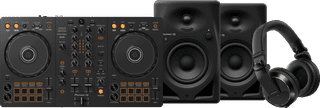 Pioneer DJ DDJ-FLX4 + Pioneer DJ HDJ-X7 Zwart + Pioneer DJ DM-40D-BT Zwart