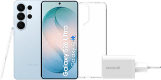 Samsung Galaxy S26 Ultra 1TB Lichtblauw 5G + Basis Accessoirepakket