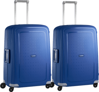 Samsonite S'Cure Spinner 69cm Duo Pack Dark Blue