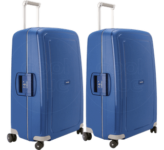Samsonite S'Cure Spinner 75cm Duo Pack Dark Blue
