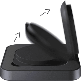 Zens Draadloze Oplader 15W met MagSafe Magneet en Standaard