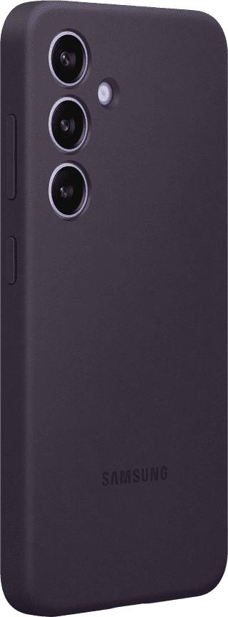 Samsung Galaxy S24 Siliconen Back Cover Donkerpaars