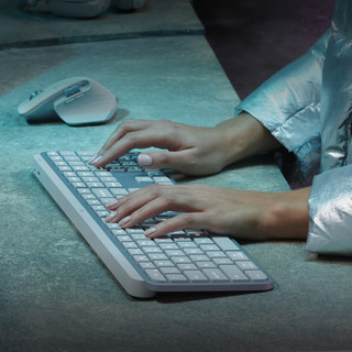 Logitech MX Keys S Grijs Qwerty