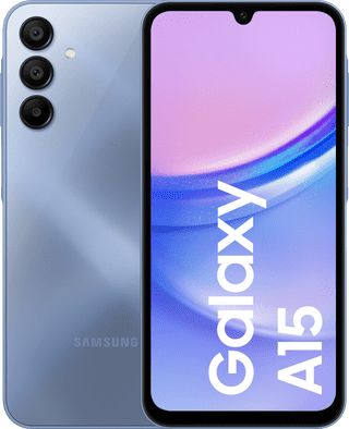 Samsung Galaxy A15 128GB Blauw 5G