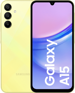 Samsung Galaxy A15 128GB Geel 5G