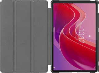 Just in Case Tri-Fold Lenovo Tab M11 Book Case Grijs
