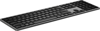 HP 975 Dual-Mode Wireless Keyboard Black QWERTY