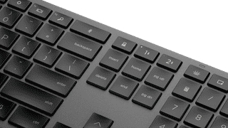 HP 975 Dual-Mode Wireless Keyboard Black QWERTY