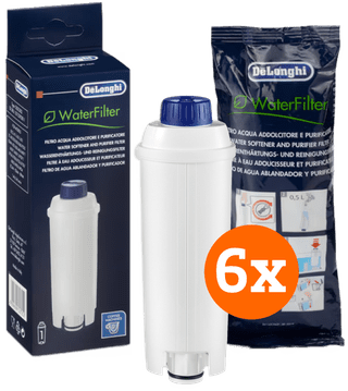 De'Longhi Waterfilter 6 stuks