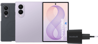 Samsung Galaxy Z Fold 8 256GB Lila 5G + Accessoirepakket