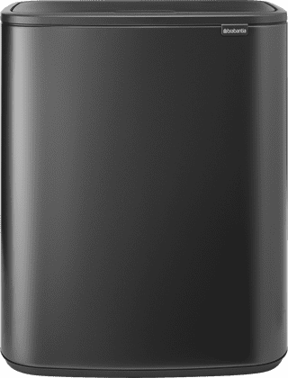 Brabantia Bo Touch Bin 2 x 30 Litres Confident Grey