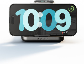 Zens 2-in-1 MagSafe met Qi2 Draadloze Oplader 45W met Standaard en Watch Stand