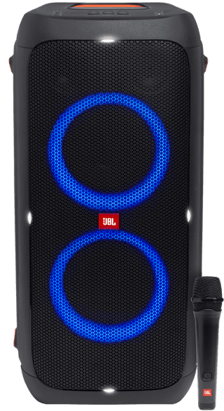 JBL Partybox 310 + Bedrade Microfoon