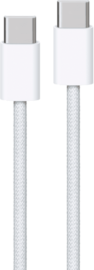 Apple USB-C to USB-C Cable 2m Nylon White Duo Pack