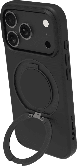 BlueBuilt Protective Back Cover with MagSafe and Stand iPhone 18 Pro Black