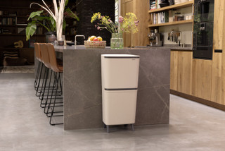 Brabantia SortUp Recycle Hi afvalemmer 20+25L Beige