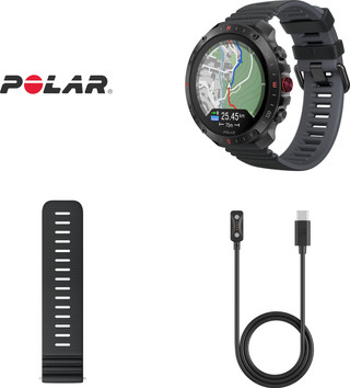Polar Grit X 2 Pro Zwart