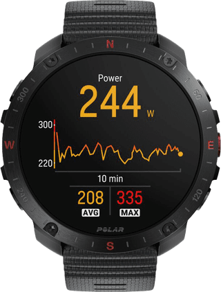 Polar Grit X 2 Pro Zwart