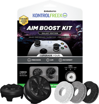 KontrolFreek Galaxy AimBoost Thumb Sticks + Precision Rings Black Xbox