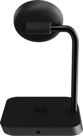Zens 2-in-1 MagSafe en Qi2 Draadloze Oplader 15W met Standaard Zwart