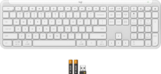 Logitech Signature Slim K950 Draadloos Toetsenbord Qwerty Wit