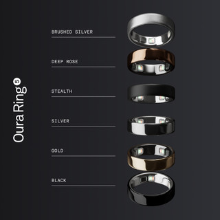 Oura Ring 5 Maat 13 Zwart