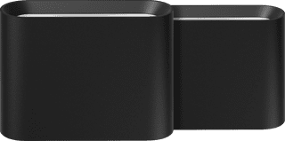 Philips Hue Dymera muurlamp - White and Color - Zwart 2-pack